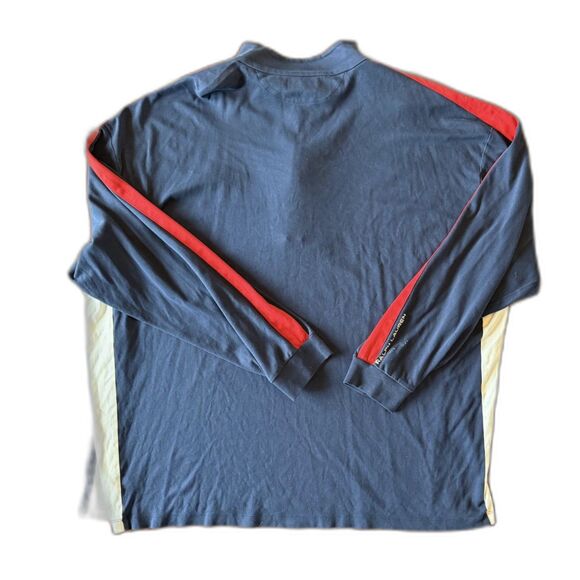 Polo Ralph Lauren Quarter Zip Pullover 3XLT Big & Tall Pima Soft Color Block - Picture 5 of 5